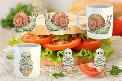 Mug Wrap Introvert Sugar Coma Sweet Watercolor Sublimation artnoy 