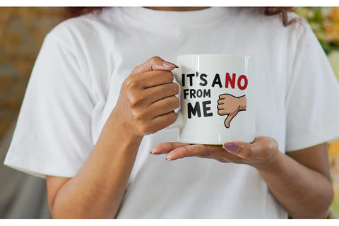 Mug Wrap Introvert's Grumpy Christmas Sublimation artnoy 