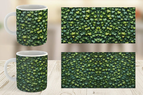 Mug Wrap Ivy Wall Sublimation artnoy 