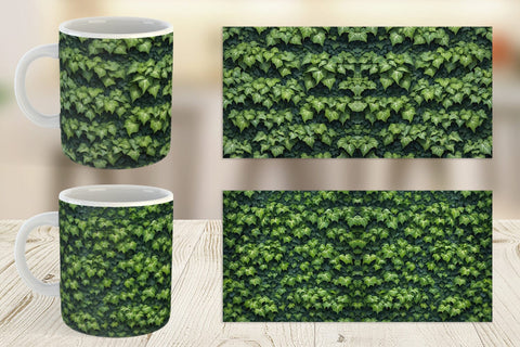 Mug Wrap Ivy Wall Sublimation artnoy 
