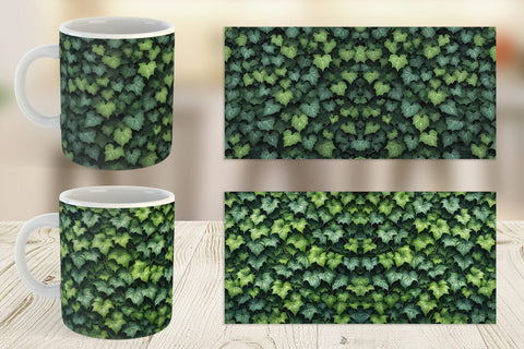 Mug Wrap Ivy Wall Sublimation artnoy 