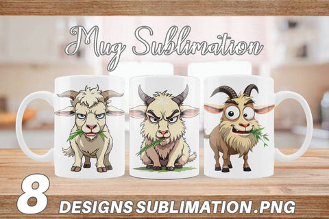 Mug Wrap Judgy Goat Sublimation artnoy 