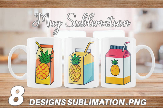 Mug Wrap Juice Box Sublimation artnoy 