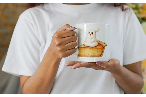 Mug Wrap Kawaii Halloween Sweets Sublimation artnoy 