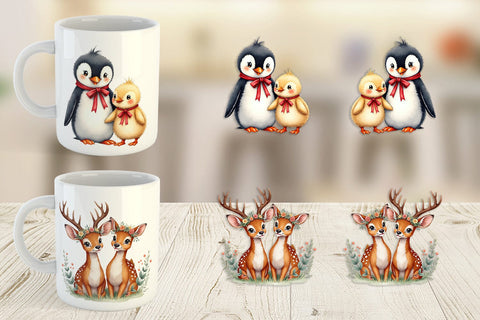Mug Wrap Kindred Ribbons Sublimation artnoy 