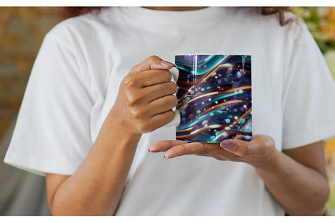 Mug Wrap Light Motion Pattern Sublimation artnoy 