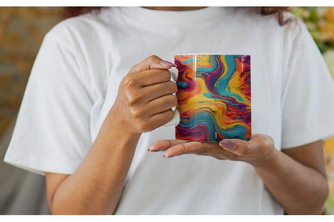 Mug Wrap Liquid Multicolor Sublimation artnoy 