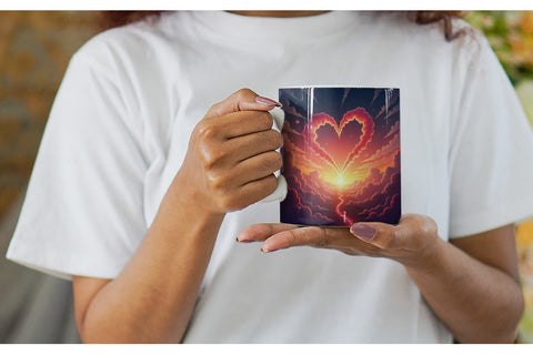 Mug Wrap Love Horizon Sublimation artnoy 
