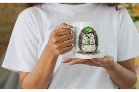 Mug Wrap Lucky St Patricks Animal Sublimation artnoy 