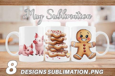 Mug Wrap Lumpy Nordic Treats Sublimation artnoy 