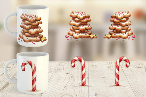 Mug Wrap Lumpy Nordic Treats Sublimation artnoy 