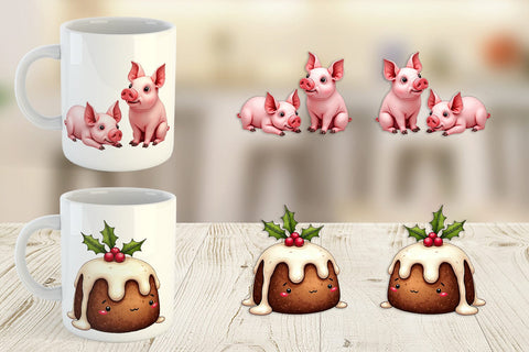 Mug Wrap Lumpy Nordic Treats Sublimation artnoy 