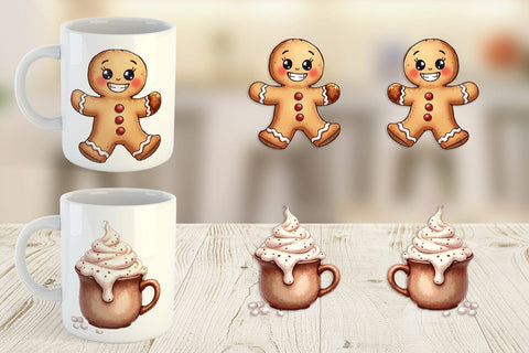 Mug Wrap Lumpy Nordic Treats Sublimation artnoy 