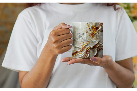 Mug Wrap Luxury Fluid Marble Sublimation artnoy 