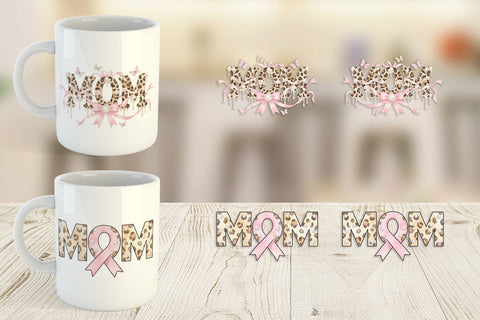 Mug Wrap Luxury Watercolor MOM Pearl Sublimation artnoy 