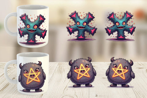 Mug Wrap Magic Potions Sublimation artnoy 