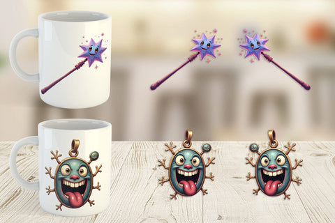 Mug Wrap Magic Potions Sublimation artnoy 