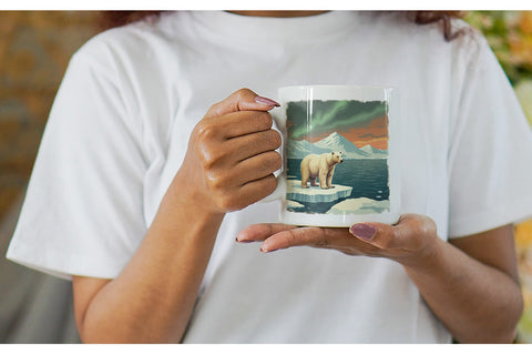 Mug Wrap Majestic Animal Posters Sublimation artnoy 