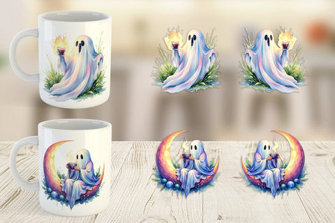 Mug Wrap Midnight Espresso Magic Art Sublimation artnoy 