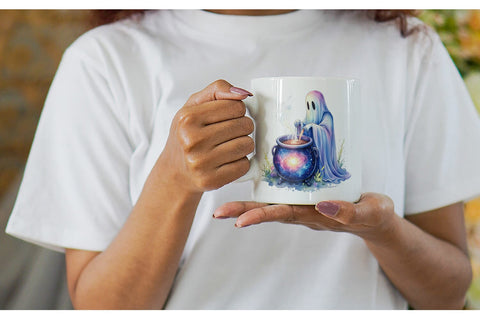 Mug Wrap Midnight Espresso Magic Art Sublimation artnoy 