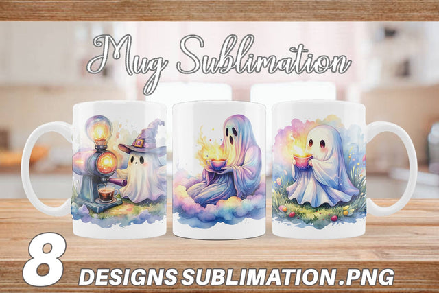 Mug Wrap Midnight Espresso Magic Art Sublimation artnoy 