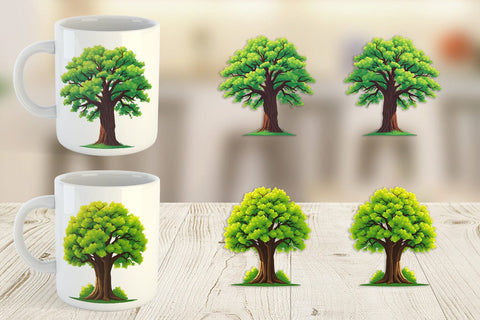 Mug Wrap Mighty Oak Sublimation artnoy 