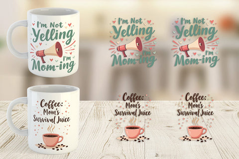 Mug Wrap Mom Humor Quotes Sublimation artnoy 
