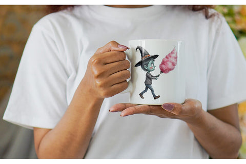 Mug Wrap Monster Night Market Sublimation artnoy 