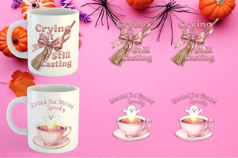 Mug Wrap Moody Coquette Spell Watercolor Sublimation artnoy 
