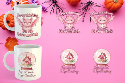 Mug Wrap Moody Coquette Spell Watercolor Sublimation artnoy 