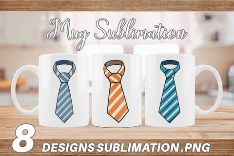 Mug Wrap Necktie Sublimation artnoy 