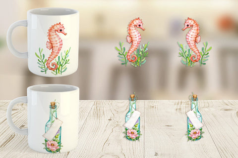 Mug Wrap Ocean Dreams Sublimation artnoy 
