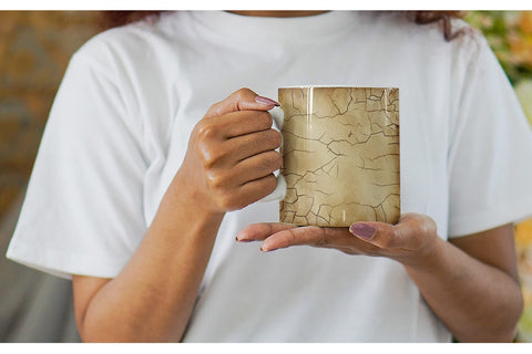 Mug Wrap Old Paper Sublimation artnoy 