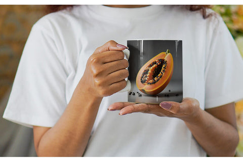 Mug Wrap Papaya fruit Sublimation artnoy 