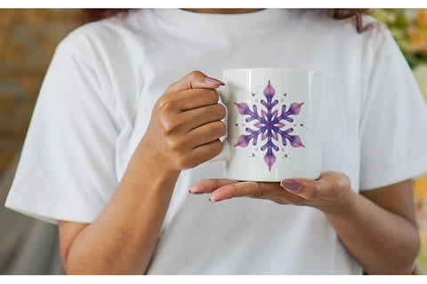 Mug Wrap Pastel Dreams Watercolor Christmas Sublimation artnoy 