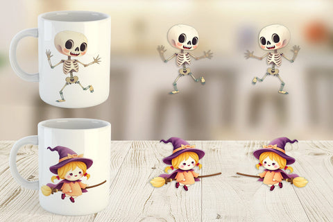 Mug Wrap Pastel Spook Parade Sublimation artnoy 