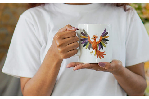 Mug Wrap Patchwork Magical Creatures Sublimation artnoy 