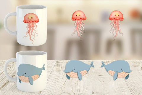 Mug Wrap Peach Fuzz Friends Sublimation artnoy 