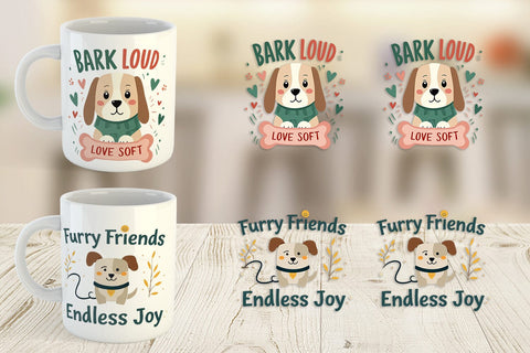 Mug Wrap Pet Love Quotes Sublimation artnoy 
