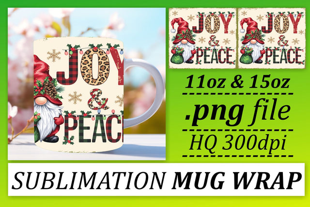 Mug wrap PNG files, elevate your crafting game! , Gnomes Sublimation afrosvg 