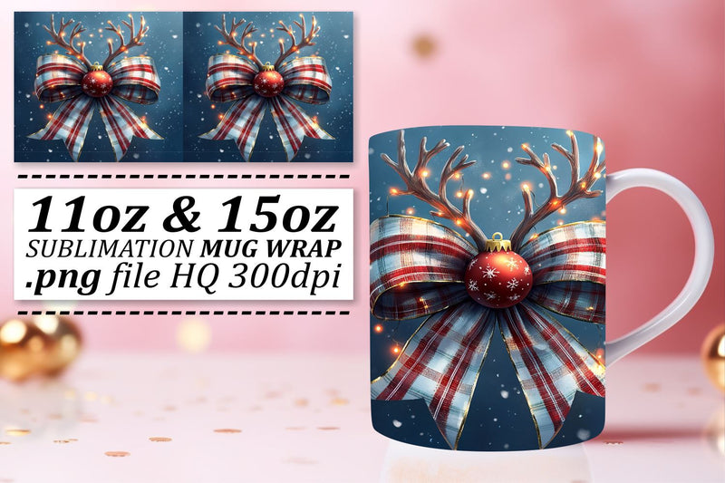 Mug wrap PNG files, elevate your crafting game! , Xmas Sublimation afrosvg 