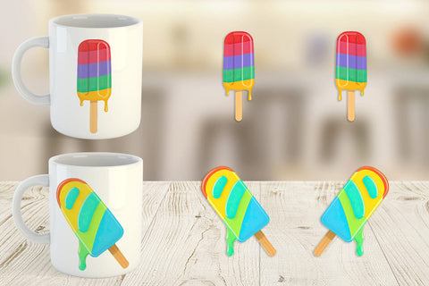 Mug Wrap Popsicle Sublimation artnoy 