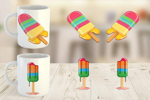 Mug Wrap Popsicle Sublimation artnoy 