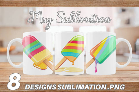 Mug Wrap Popsicle Sublimation artnoy 