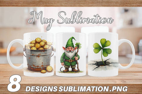 Mug Wrap Post-Apocalyptic Paddy Wasteland St. Patrick's Sublimation artnoy 