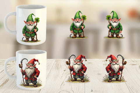 Mug Wrap Post-Apocalyptic Paddy Wasteland St. Patrick's Sublimation artnoy 