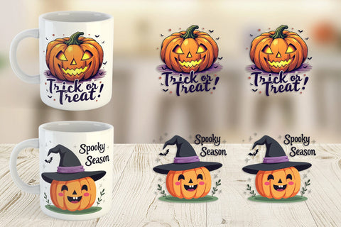 Mug Wrap Pumpkin Quotes Sublimation artnoy 