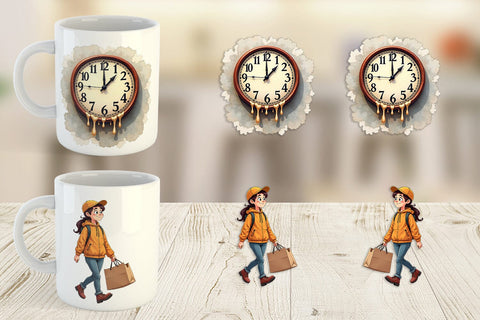 Mug Wrap Retail Warrior Sublimation artnoy 