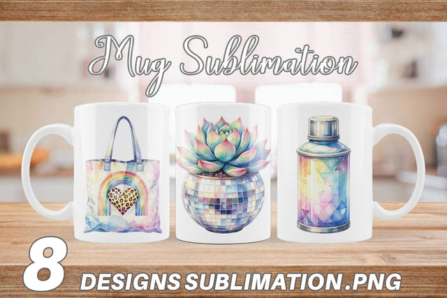 Mug Wrap Retro Teacher Design Sublimation artnoy 