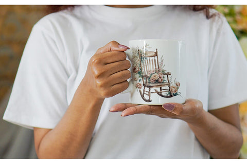 Mug Wrap Rocking Chair Sublimation artnoy 